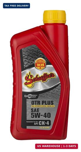 9000ck4-012s Schaeffer Manufacturing Co. 744954027675 Synshield Otr Plus Full Synthetic Diese