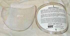 10003104 Scott 2 Face Mask Lenses Scottoramic Respirator