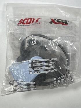 7421-414 Scott Xcel Mask Med/large V Brand New Old Stock
