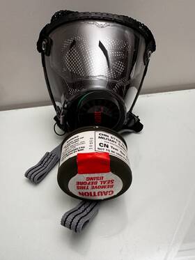 803650-01 Scott 802861-01 O Vista Respirator Facepiece Mask Size L