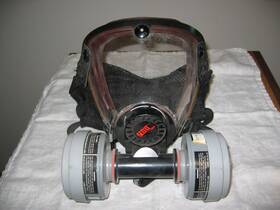 803919-01 Scott Full Face Respirator Mask Loc T 9