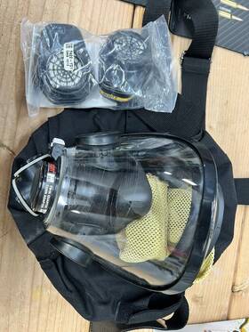 10011307 Scott Ft829 Full Face Respirator With Filter Pn/10011307