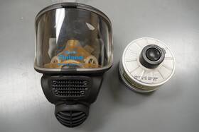 Promask40 Scott Full Facepiece Respirator Gas Mask With Filter