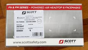 Scott Safety 2023647 New Fm3 Promask Full Face Respirator Mask Size S Mpn