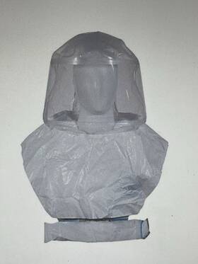 S-3324 Sentinel Ilc Dover Xt Clear Hood Plus Pn - Pack Of 5 Hoods