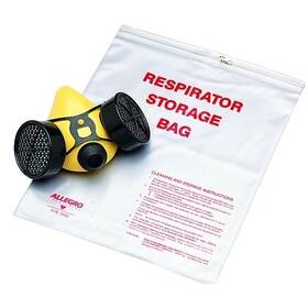 Sim Supply Blocked Brand 706398378706 Respirator Storage Bag For Half/full Mask Clear 2000 Poly