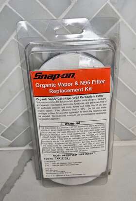 Ya127c9 Snap-on Ya127 Paint Spray Organic Vapor Cartridge Replacement Kit