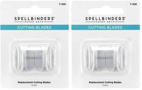 Spellbinders T-051 Replacement Cutting Blades One White Pack Of 2