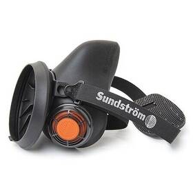 H01-2821 Sundstrom Safety Half Mask Respirator L/xl Size Black