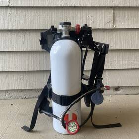 14017 Survivair Survivair/luxfer High-pressure Aluminum/steel Gas Cylinder - Empty