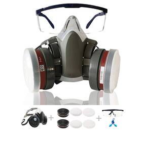 Syine 633696475281 Half Face Organic Vapors Respirator Mask Multi-purpose Dustproof G