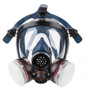 Syine 633696475977 Organic Vapors Full Respirator Mask Gas Spray Paint Chemical Forma