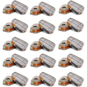 Tangs00915 Tangs 724164081322 6001 Activated Carbon Filter Cartridges Replacement For Gas Respirator Filte