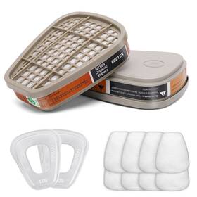 6001 Tangs 781454907021 Filter Cartridges For Gas Respirator 2pcs Filt