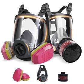 Dmf02 Tecenvaa Gas Masks Survival Nuclear And - With 40mm Activated Carbon Filter 6092