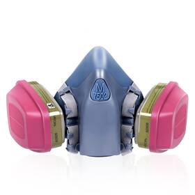 Mask-006 Tecenvaa Respirator Mask With Filters - Reusable Half Face For Chemica