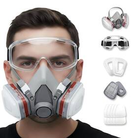 B08nprr5n1 Tesoro Moda Respirator Mask Spray Paint Woodworking Welding Dust Chemicals