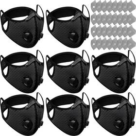 B0dg2z6hdl Threlaco 8 Pcs Dust Mask Breathable Reusable Respirator With Activated Carb
