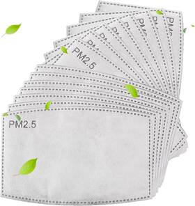 Tomorotec 810027643940 40pcs Adults Size Adaptive Activated Carbon Fabric Adult 40 Pcs White