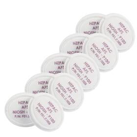 P100 Trend 027654088913 Replacement Filters 5 X 1 Pair For The Air Stealth Half Mask Hepac Fi