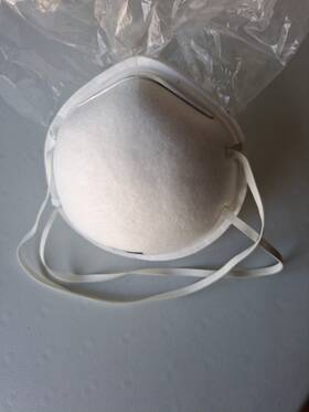 A501780 Truline Niosh N95 Protective Disposable Face Mask Respirator 10 Pack