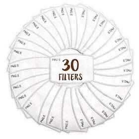 Pm2.5 Tub Cubby 795152441039 Filters Activated Filter Inserts 5-layer Protection For Face Masks