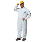 Ty120swhlg002500 The Safety Zone Tyvek Disposable Coverall With Open Ended Lot