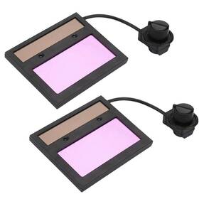 Ucckeyi 756597942239 2pcs Solar Auto Darkening Welding Lens Automation Shade Welder For Helmet Mas