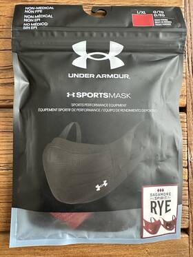 1370995 Under Armour Sports Mask Sagamore Spirit Rye Size L/xl Brand New Free Ship