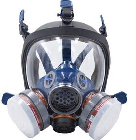 Uopasd 717186603023 Full Face Respirator Mask Gas Protect Against Harmful Dust Chemicals
