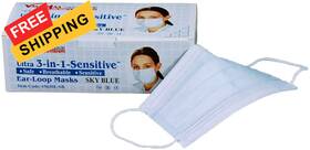 5630e-sb Valumax Ultra-3-in-1 Sensitive 1 Count Pack Of 50 Sky Blue