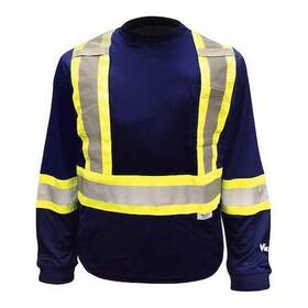 6015n-m Viking Safety Poly/cotton Lst-navy