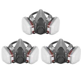 6200 Wakyflx 739361654743 Reusable Half Face Cover - Respir Tor For Paint Dust An