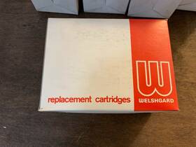 Ge00-1 Welshgard Box Of 6 Replacement Filter Cartridges Ge001 For Organic Vapors Nos