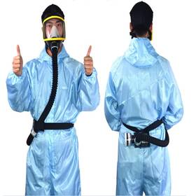 6200 Whspndu 757842904491 Portable And Reusable Headmounted Full Face Respirator Powered Air Supply P