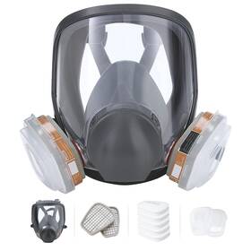6800 Wobecoo 789513340604 Reusable Respirator Full Face Mask Compatible With Series Mas