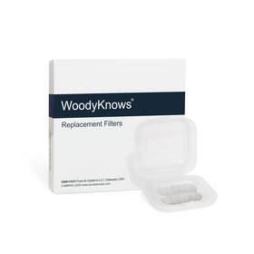 2024sd Woodyknows Filters Of Super-defense Nasal Filter-round 60 Pairs Small