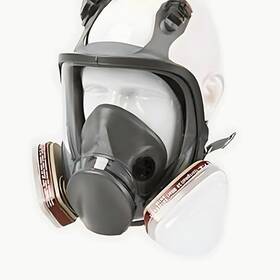 Fr001-dekopro Wsybb Full Face Respirator Mask With Filters Anti-fog Dust Organic Vapor Chemicals