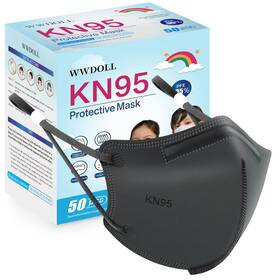 B09dp5hl6n Wwdoll Kids Kn95 Face Mask 50 Pack 5-layer Breathable For Children