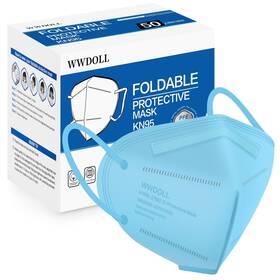 B09dp9klnf Wwdoll Kn95 Face Mask 50 Pack 5-layer Breathable Masks Blue