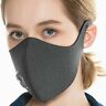 X001piuc1b Base Camp Reusable Mask With Activated Carbon Filter Gray