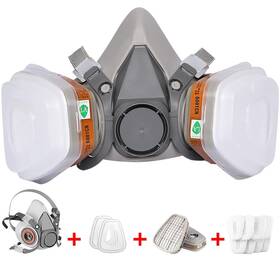 Ygsm-mz-01 Yigsm Half Facepiece Reusable Respirator With Filters Professional Gas