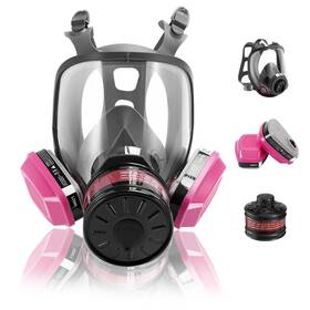 6840921 Yingorrs Gas Mask With 40mm Activated Carbon Filter Full Face Respirator 60