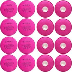 2091 Yingorrs 696601281834 16pcs8pack2091 Respirator Filters Replacement Cotton Installed On