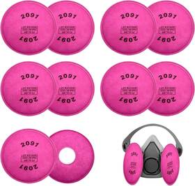 6800 Yizhe 744759539908 10pcs 5 Pack 2091 Particulate Filter Compatible With 6000 6200