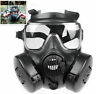 Zkf114624pndqx5523 Anti Toxic Gas Mask Paintball Tactical Airsoft Game 713477364369