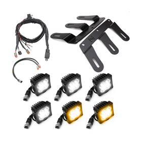 Zroadz 609579042574 Front Bumper Fog Led Kit For A 2021-2022 Ford Bronco Includes 2 3 I