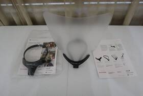 300-022 Zshield Zverse Wrap - Reusable Face Shield Made Usa Full Clear Lens -2 Pack