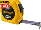SM3925 Speed Mark Acrylic Coated Steel Blade Tape Measure 25-FOOT By 1-INCH Yell. Fixed Price $33.06.