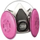 3 M 07182 Respirator Half Facepiece, P100 Filter. Fixed Price $64.83.